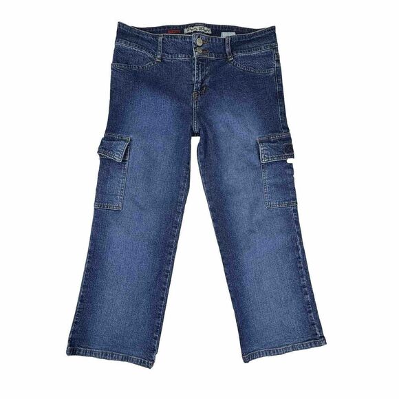 Paris Blues Soulmate Capri Jeans Size 9 Mid Rise - Picture 1 of 9